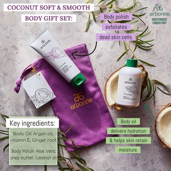 Arbonne coconut set - Picture 1 of 1